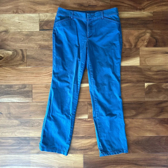 Dockers Blue Khaki Slacks size 12 - Picture 1 of 3